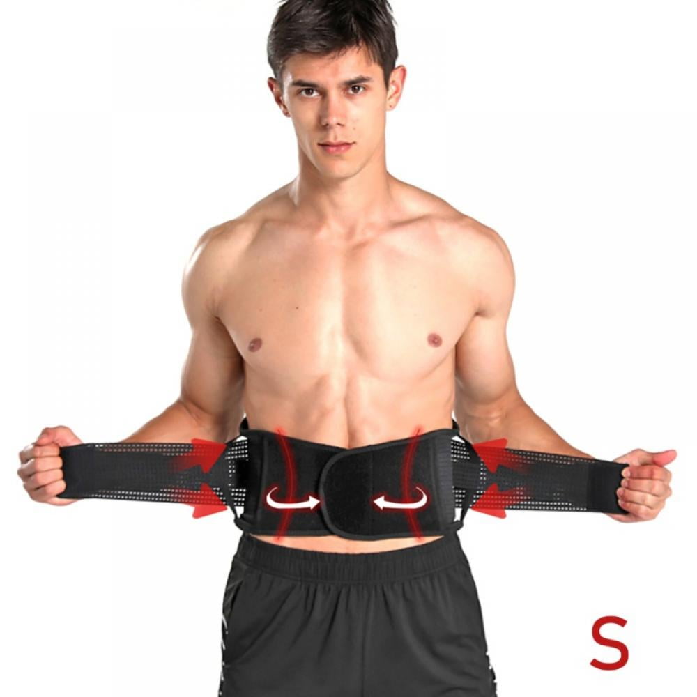 Waist Support Gym Belt Lifting Lumbar Lower Back Brace Adjustable For Men Women 