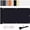 Black, variant on Balcony Privacy Screen Fence Windscreen Cover Fabric Shade Netting Mesh Cloth with Grommets UV Protection for Patio, Backyard, Porch, Railing Shield 90%(2.6FT*9.8FT,Dark Green)