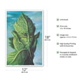 thumbnail image 2 of Cabbage Portrait - Paris France - From an Original Color Painting by Robert Antoine c.1983 - Master Art Print (Unframed) 12in x 18in, 2 of 4