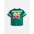 thumbnail image 2 of Pixar Cars Toddler Boys V Neck Football Jersey and Shorts Set, 2 Piece, Sizes 12M-5T, 2 of 4