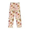 thumbnail image 6 of Balery Key Lock And Flowers print Men's Pajama Pants,Ultra Lightweight Pjs,Lounge Pant-Small, 6 of 9