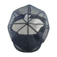 thumbnail image 2 of Camping y senderismo Sombrero octogonal grande de malla completa transpirable Gorra de pico de pato de malla de color europeo y sólido Gorra de malla de cabeza grande Gorra de malla de poliéster, 2 of 6