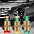 thumbnail image 3 of 4Pcs Car Tire Pressure Gauge Indicator Alert Monitoring Valves Cap Sensor Tyre Pressure Monitor Detection, 3 of 6