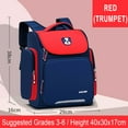 thumbnail image 2 of CEHVOM Cartoon Elementary School Backpack Large Capacity Polyester Nylon School Bag For Kids Small Size(15x11.4x6.3in) Clearance, 2 of 7
