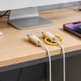 thumbnail image 1 of shyuyusa 2 In 1 Data Cable Protector Silicone Anti Breakage Sleeve For Charging Cord Storage And Daily Accessory, 1 of 6