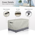 thumbnail image 4 of Waterproof Outdoor Deck Box Cover 62L x 30W x 26H Inch - All Weather Resistant Storage Bench Cover, 4 of 6