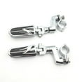 thumbnail image 4 of HTT-MOTOR 1" Highway Radical Flame Foot Pegs Clamps For Harley Sportster 883 1340 XL1200, 4 of 6