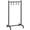Black-17"W, variant on ELYKEN 17"W Christmas Stocking Holder Iron Floor Stand, 4 Hooks, Black