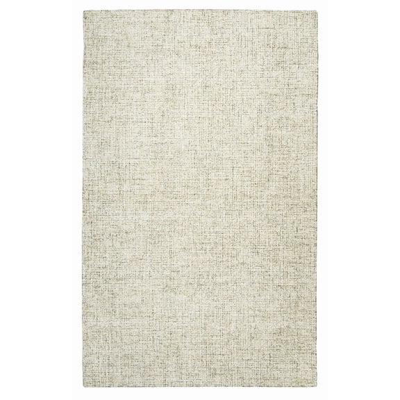 Alora Decor London 3' x 5' Tweed Beige/Gray/Rust/Blue Hand-Tufted Area Rug