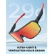 thumbnail image 3 of Gafas de sol Lamicall Polarized Sports UV400 para hombre y mujer, color rojo, 3 of 7