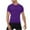 Purple, variant on fatyb Mens Quick Dry T Shirts Short Sleeve Workout Shirts Gym Athletic Tee Tops for Running Training