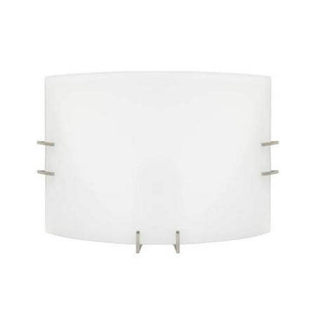 

Efficient Lighting EL-327 Modern 1-Light E26 Base 9W LED Bulb Interior Wall Sconce Brushed Nickel