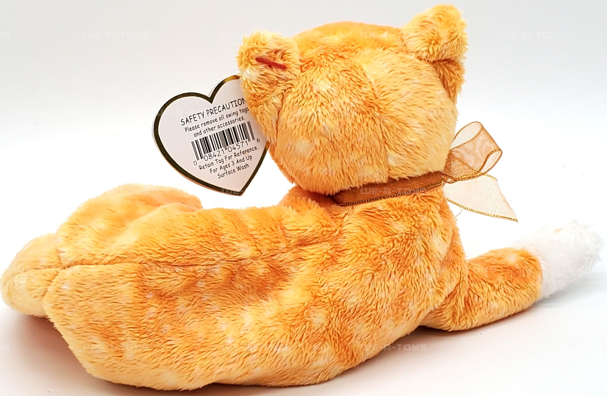 Ty Beanie Babies Tabs the Cat Plush 2002