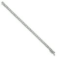 thumbnail image 2 of 925 Sterling Silver Diamond Bracelet Fancy, 2 of 7