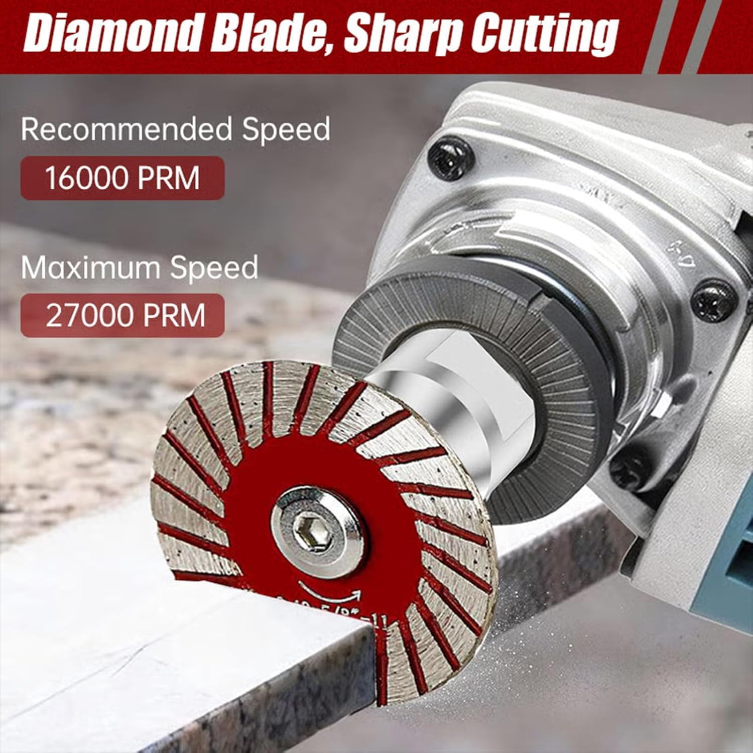 1.57 Diamond Saw Blades Set - Precision Stone Cutting Made Easy, 3pcs/5pcs 1.57 40mm Diamond Saw Blades for Granite, Marble, Sandstone, Multi-Functional Mini Diamond Cutting Blade Set