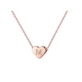 thumbnail image 1 of 26 Initial Heart Shape Alphabet Collar para Mujeres Collares de Acero Inoxidable para Mujeres A Z 26 Alphabet Initial Collares de Oro Rosa para Mujeres Niñas, 1 of 5