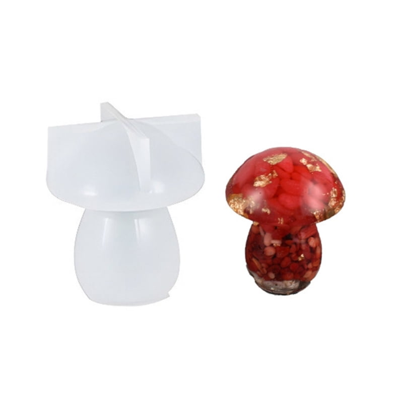 Mushroom Ornament Crafts Decoration Mold Epoxy Resin DIY Craft for Home Decor