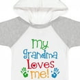 thumbnail image 4 of Inktastic My Grandma Loves Me Boys or Girls Baby Bodysuit, 4 of 5