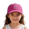 thumbnail image 4 of Kids Baseball Cap With Embroidered Letters All Season Outdoor Sun Adjustable Washed Hat Boys Girls Clothes, 4 of 7