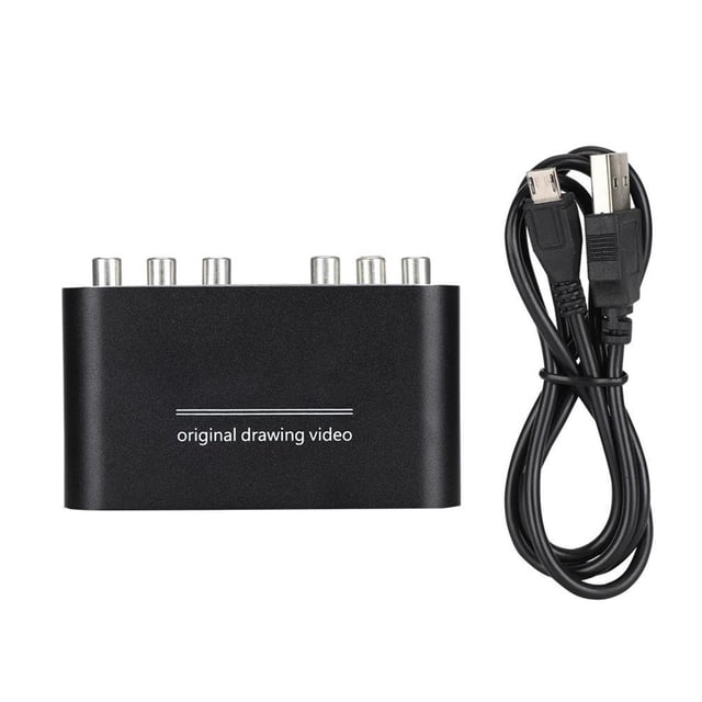 Adaptador De Conexión Hdmi Dispositivo Cvbs Y/C Yprpb Señal A Hdmi 480P Cable De Conexión Doble Scienceny EL009319-00