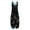 Black, variant on Women's Jumpsuits Racerback Harem Jumpsuit Spaghetti Straps Vintage Paisley Overalls Boho Print Romper Long Playsuit Strapless Sleeveless Jumpsuit Orange L