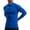 Blue, variant on Men's Compression Shirt Long Sleeve Mock Neck Base Layer Fit Soft Breathable Lightweight Daily Wear Sports Outdoor Top