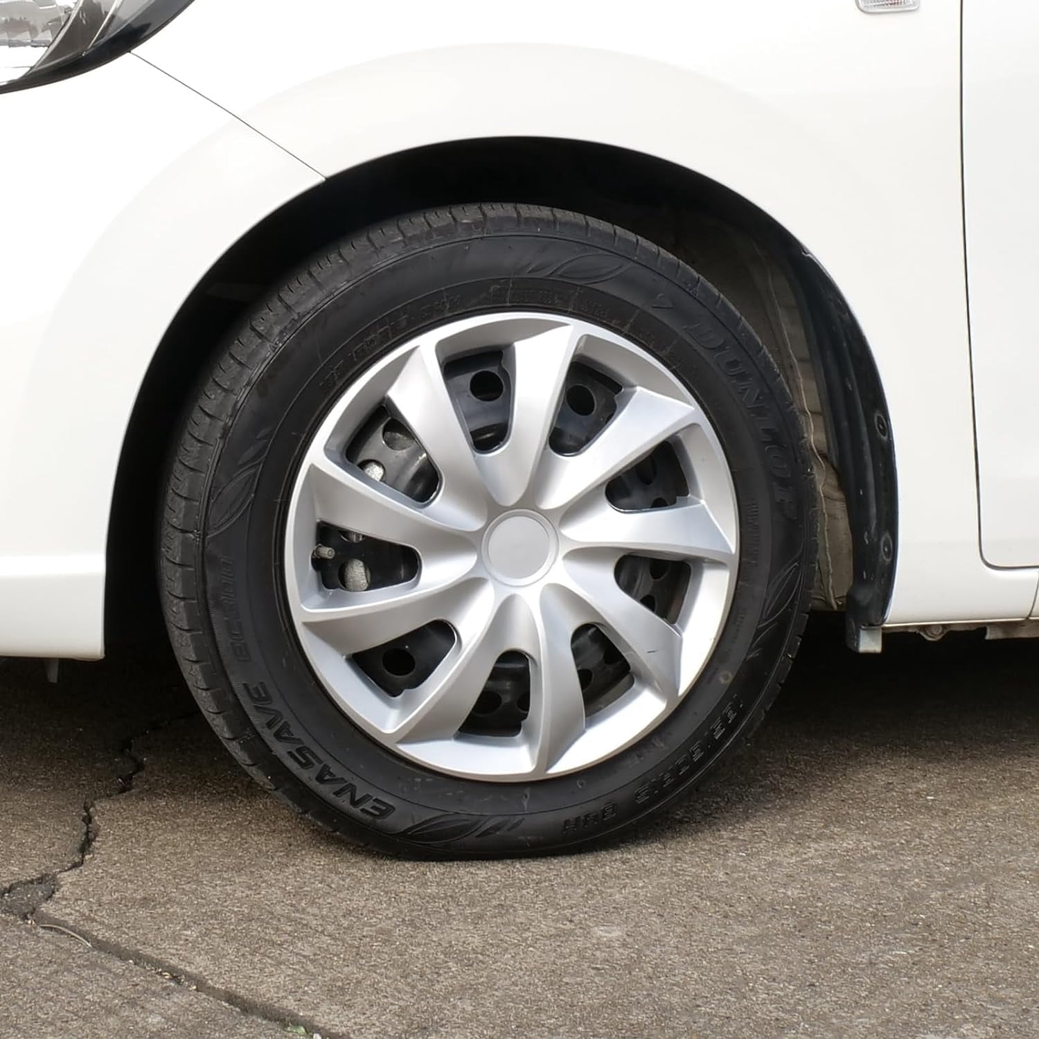 17" Set Of 4 Universal Wheel Covers & Hub Caps, PP Material, Lacquer