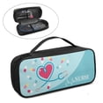 thumbnail image 2 of COEQINE Medical Print Heart Stethoscope Storage Bag for Doctor Stethoscope Bag Holder Stethoscope Bag for Nurses Storage Bags for Moving Stethoscope Case Organizer, 2 of 7