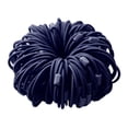 thumbnail image 1 of 100pcs Goma de cabellero Elástico Cintas para el cabellero Negro para Mujer Niñas, 1 of 6