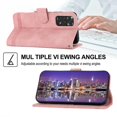 thumbnail image 4 of Funda romántica para Redmi Note 11 5g y Note 11s 5g con cordón, orificio para altavoz, ranuras para tarjetas, función billetera, función atril y protección contra caídas., 4 of 5