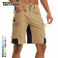 thumbnail image 2 of TACVASEN-pantalones cortos para hombre, Shorts de secado rápido hasta la rodilla, para senderismo, pesca, correr, ligeros, con múltiples bolsillos, para entrenamiento Fivean unisex, 2 of 2