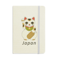 thumbnail image 1 of Local Japanese Culture Lucky Cat Notebook Official Fabric Hard Cover Classic Journal Diary, 1 of 3
