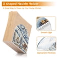thumbnail image 5 of Yayeee Napkin Holder for Table Kitchen Paper Tissue Organization, Blue Snowy Mountain, 5 of 8