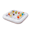 A, variant on chaungfeng Inflatable Serving Bars Ice Buffet Salad Serving Trays, Food Drink Holder Cooler Containers Indoor Outdoor BBQ Picnic Pool Party Supplies Beach Luau Hawaiian Tropical Cooler