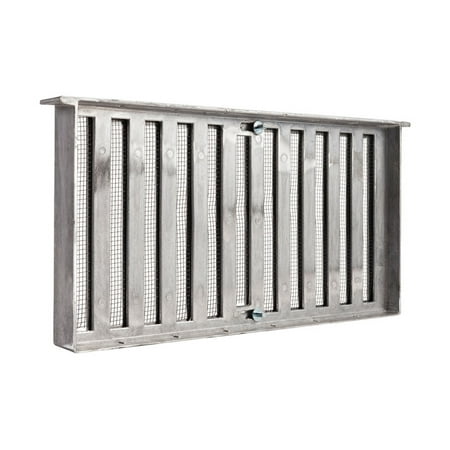 

Master Flow 8 in. H X 16 in. W Mill Aluminum Foundation Vent