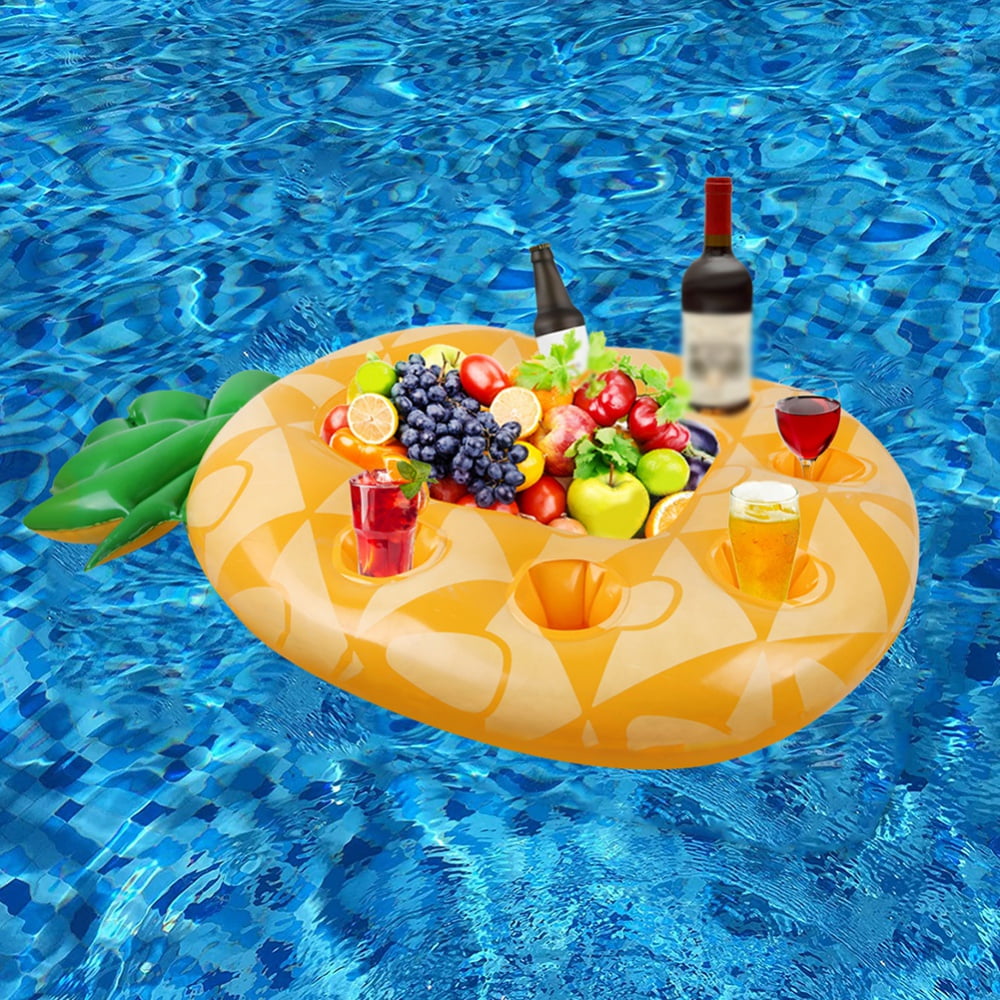 Float Cup Holder Summer Inflatable Coasters Various styles For Swimming Pool 