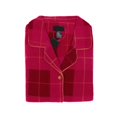 thumbnail image 5 of Womens Ladies Fleece PJ Pajama Set Plaid Red Size 3XL, 5 of 5