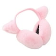 thumbnail image 2 of Eoperou Winter Warm Earmuffs Super Soft Ultra-Thick Friendly to Skin Solid Color Women Earmuffs Ear Cover with Cat Ears, 2 of 8