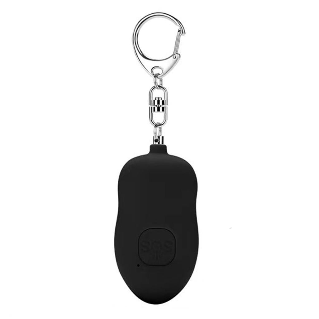 Hugjasmine Rechargeable Keychain Alarm Security Alarm 140dB Loud Siren Safety Alarm Safety Protections Alert for Women