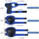 thumbnail image 3 of Fiudx Equipo de Protección 6 En 1: Rodilleras, Coderas y Muñequeras. Material de Pvc de Alto Impacto, Acolchado de Esponja Suave, Correas Ajustables. Protección Multideportiva para Ciclismo y Patinaj, 3 of 3