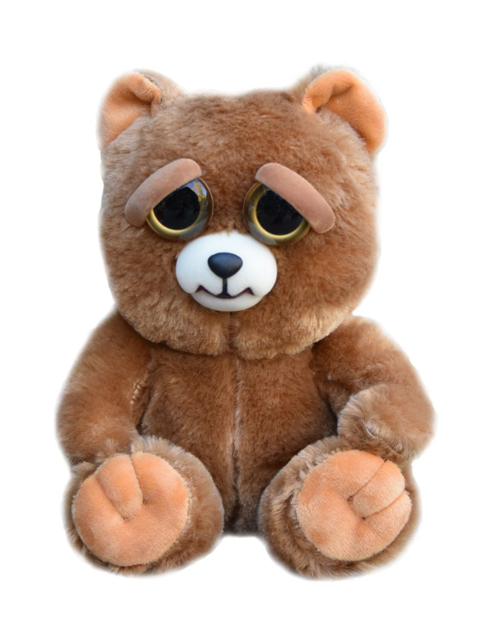 Feisty Pets Expressions Silly Sir-Growls-a-lot Plush Bear Sticks His Tongue Out 