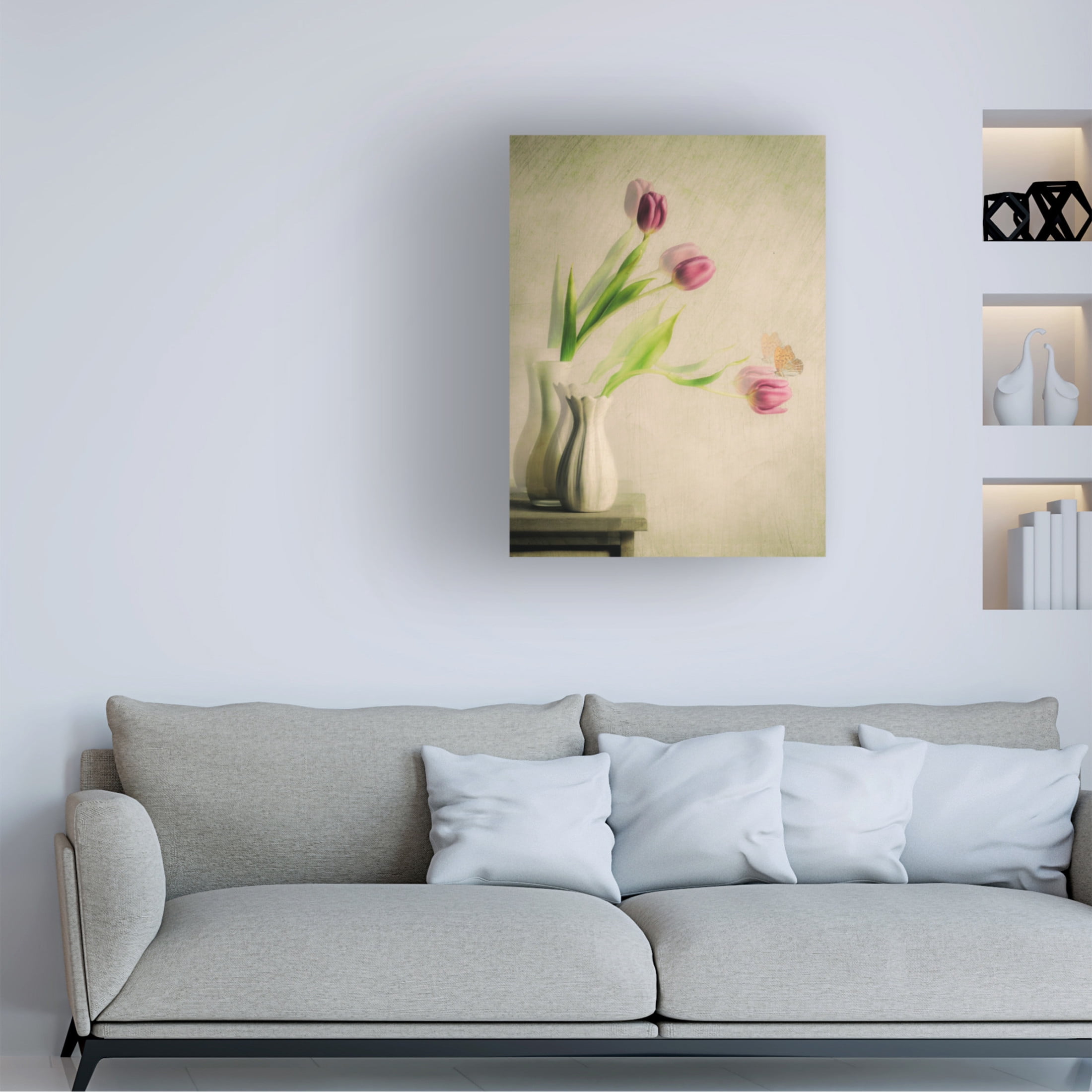 Canvas Wall Art - Cristiano Giani 'Doubts And Certainties' Wall Art for Living Room, Bedroom, or Office Décor by Trademark Fine Art - 24 x 32 Inches