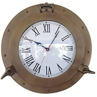 Brass Ship Clock
