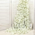 thumbnail image 6 of Cherry Blossom Christmas Rattan Garland 5.9Ft, Artificial Hanging Decor - Indoor Fireplace/Tree Embellishment, Thanksgiving Party Supplies, Durable Plastic Vine, Farmhouse Holiday Decor, 6 of 7