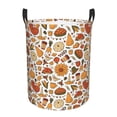 thumbnail image 1 of Fotbe Thanksgiving with Food Cesto de Ropa con Asas, Cesto Impermeable de Gran Capacidad, Bolsa de Lavado para Dormitorio, Cesto de Ropa con Ruedas y Asas-Medium, 1 of 6