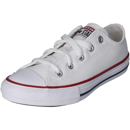 

Converse Unisex-Child Chuck Taylor All Star Low Top Kids Sneaker Toddler 1-4 Years 4 Toddler Optical White