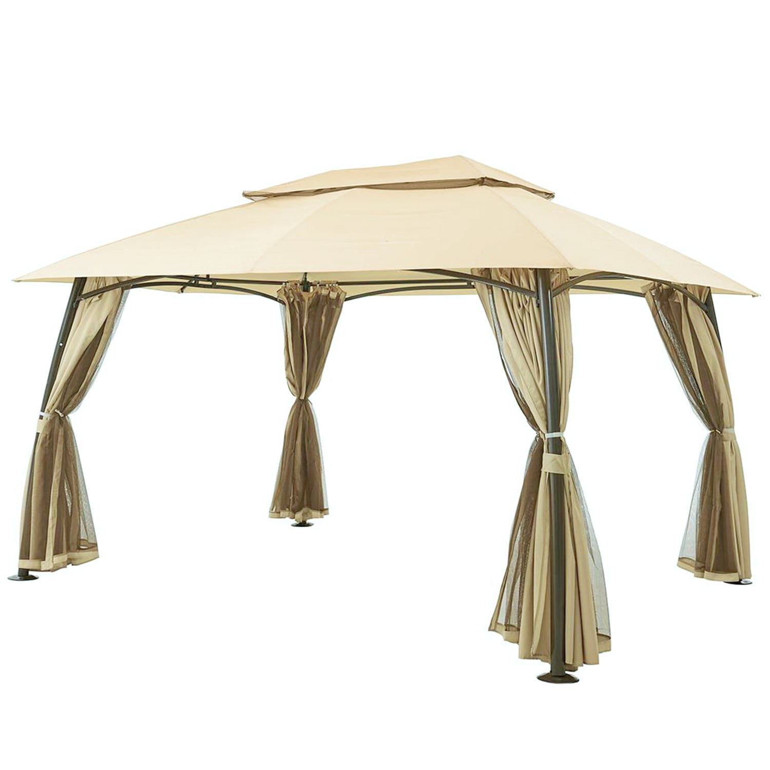 Garden Winds Replacement Canopy Top Cover For Barton 10 X 13 Gazebo Riplock 350 Com Barton 10 X 13 Gazebo Riplock 350, Garden Nation Gazebo Replacement Canopy