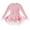 Pink, variant on Toddler Kids Baby Girls Knitted Sweater Winter Crochet Dress with Tulle Pullover Cute Dailywear, 2-3 Years
