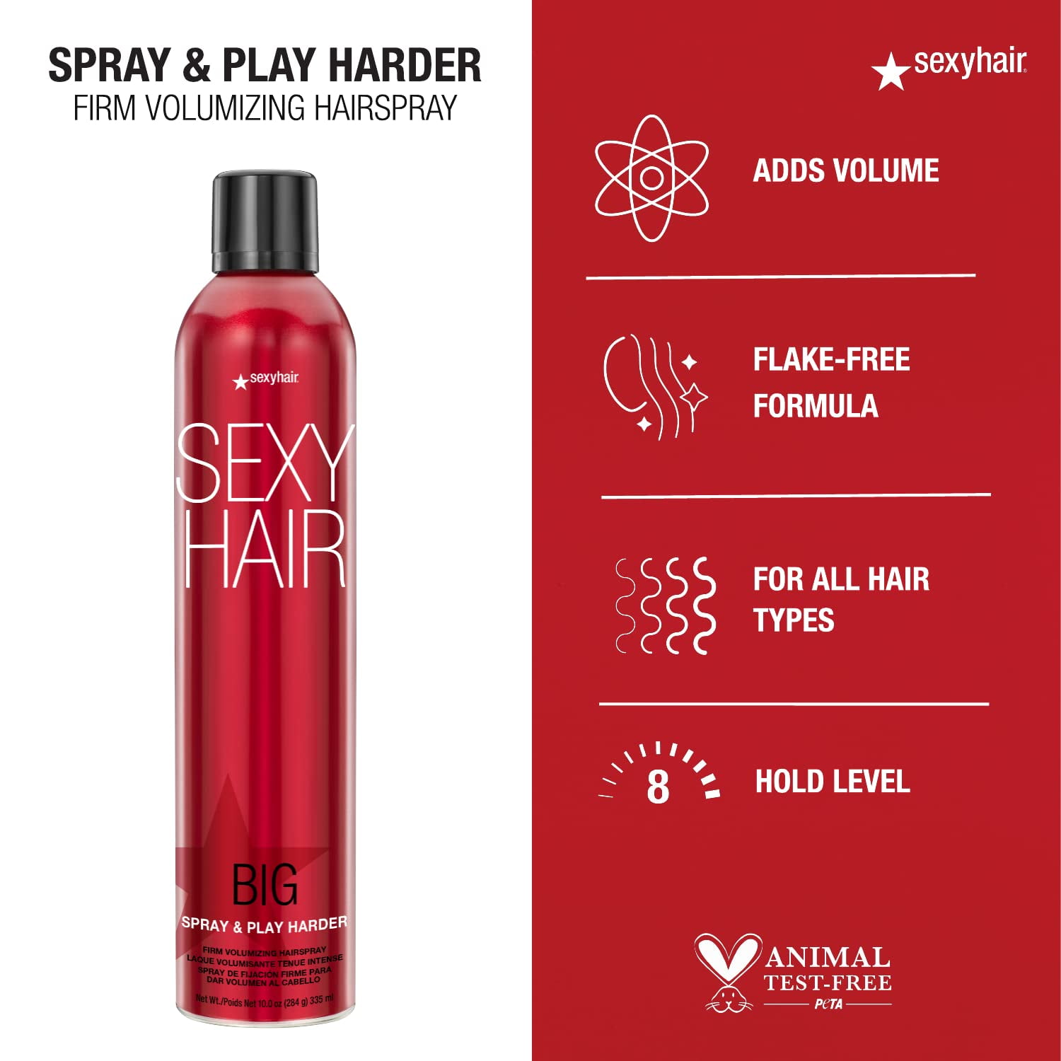 Big Sexy Hair Spray & Play Harder 8 OZ Set of 2