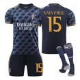 thumbnail image 1 of Nuevo conjunto de camiseta de fútbol del Real Madrid con calcetines 3XL, 1 of 4